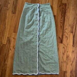 Mirth Bondi Skirt in Willow Box-weave XS